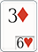 Three of Diamonds